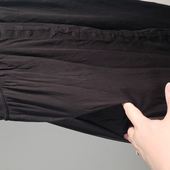 🤰Motherhood Maternity blacl nightgown in size Medium p2p 20 🤰 - Picture 6 of 7